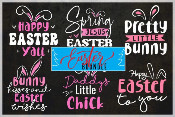 Easter T-Shirt Design Bundle