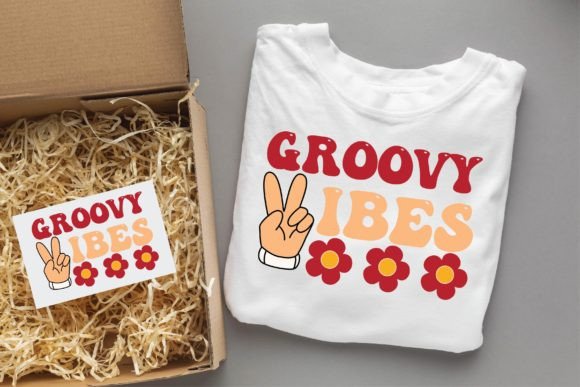 Groovy Vibes Groovy Svg Design