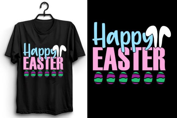 HAPPY EASTER Bunny Egg Hunt T-shirt T-Shirt Designs