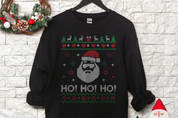 Ho Ho Ho Christmas T-shirt and T-Shirt Designs