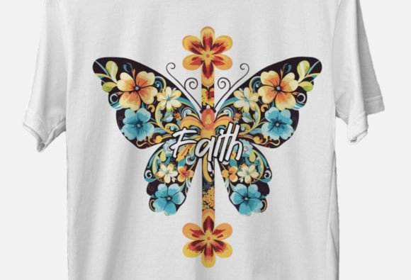 Love in Faith Png, Leopard Faith Cross