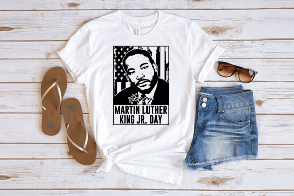 Martin Luther King Jr. Vintage Tshirt T-Shirt Designs