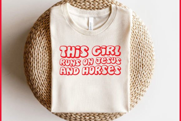 Retro Horse T-shirt Design, This Girl