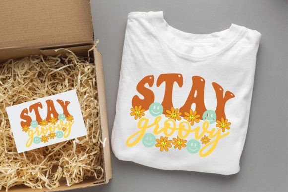 Stay Groovy Groovy Svg Design for T-Shirt Designs