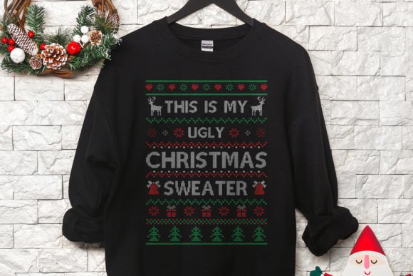 Ugly Christmas T-shirt Design