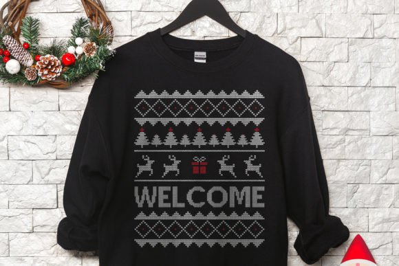 Welcome Christmas T-shirt Design and T-Shirt Designs